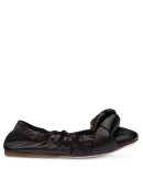 knot detail ballerina shoes
