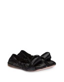 knot detail ballerina shoes