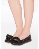 knot detail ballerina shoes