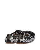 woven ballerina shoes