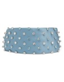 crystal-embellished elasticated headband