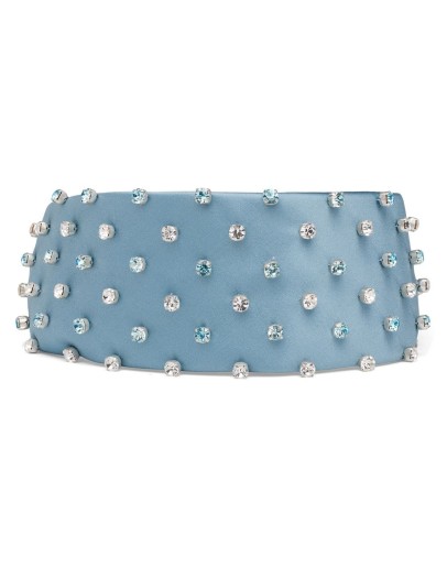 crystal-embellished elasticated headband