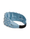 crystal-embellished elasticated headband