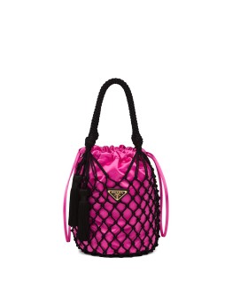 mesh bucket bag
