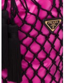 mesh bucket bag