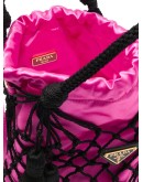 mesh bucket bag
