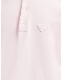 logo-patch polo shirt