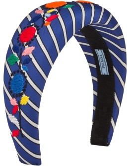 embroidered nylon headband