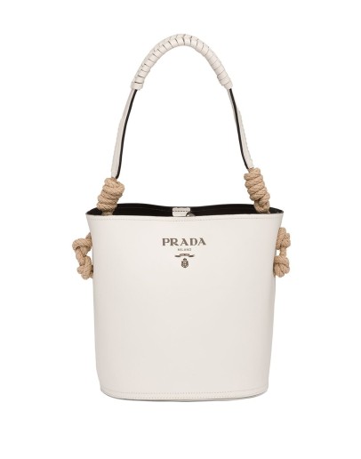 cord-detail bucket bag