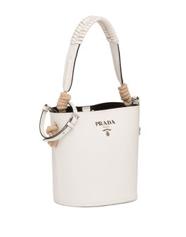 cord-detail bucket bag
