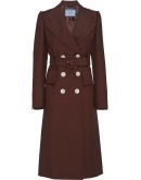 double-breasted belted coat
