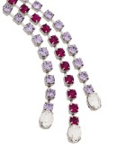 crystal-embellished drop earrings