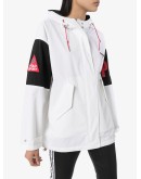 logo-appliqued sports jacket
