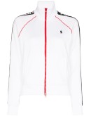 zip-up logo-print track jacket 