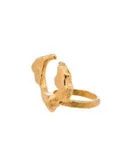 24kt gold-plated The Infernal Storm ring