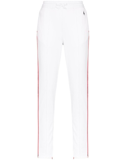 logo-striped track pants