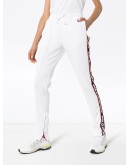 logo-striped track pants