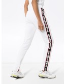 logo-striped track pants