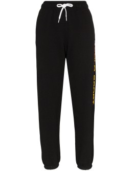 logo-print track pants