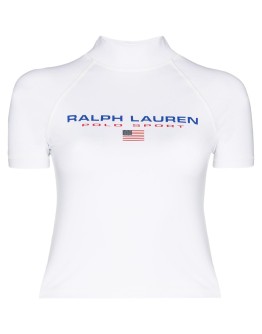 logo print performance top