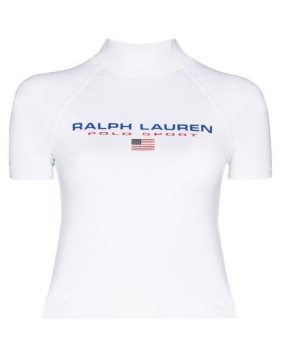 logo print performance top