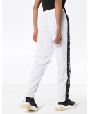 sport logo tape trackpants