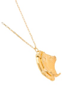 24kt gold-plated The Old Time's Sake Chapter I necklace