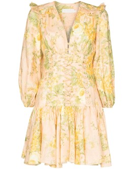 Amelie floral-print dress