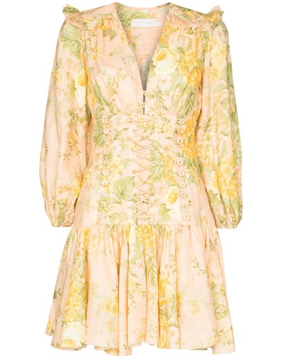 Amelie floral-print dress