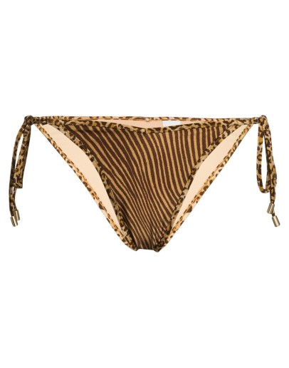 leopard-print bikini bottoms