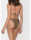 leopard-print bikini bottoms