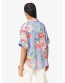Juliette floral-print cotton shirt