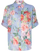 Juliette floral-print cotton shirt