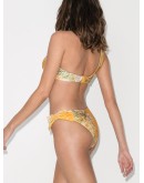 Amelie one-shoulder floral-print bikini set