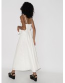 Amelie tie waist midi dress