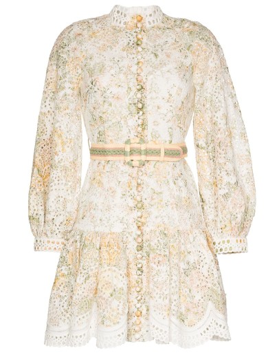 Amelie floral-print mini dress