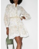 Amelie floral-print mini dress