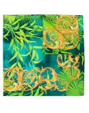 Baroque palm print scarf