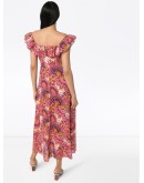 Fiesta paisley-print midi dress