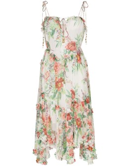 Bellitude floral-print midi dress