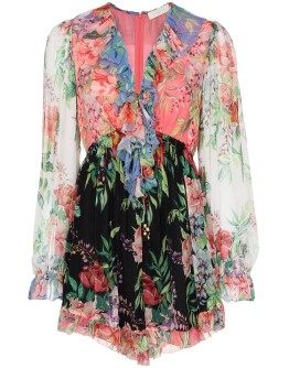 Bellitude floral-print playsuit