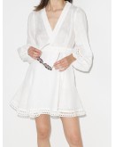 bell sleeve mini dress