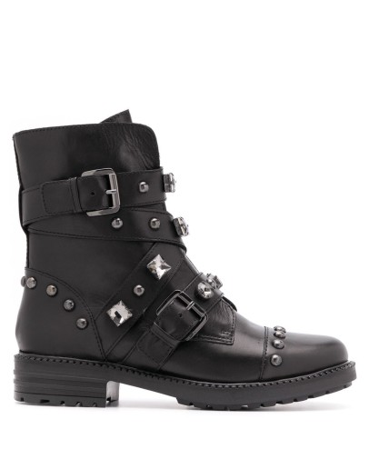 Sander buckle boots