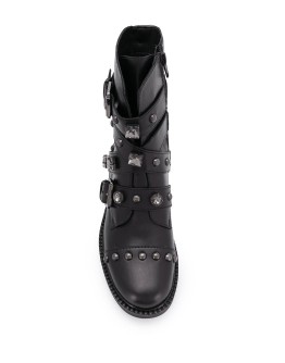 Sander buckle boots