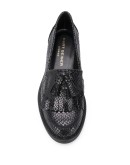 Klarke textured low heel loafers