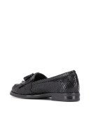 Klarke textured low heel loafers