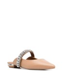 crystal embellished slippers