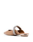 crystal embellished slippers