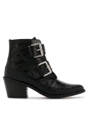 Denny printed boots