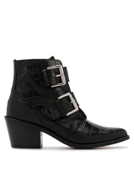 Denny printed boots
